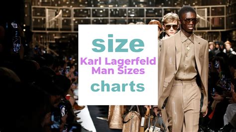 karl lagerfeld size chart
